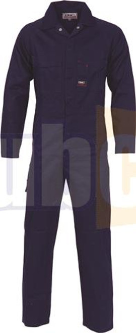 127S NAVY COTTON DRILL COVERALLS