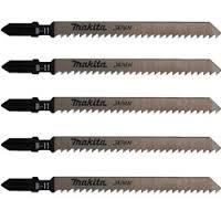 B11 75MM 6TPI WOOD & PLASTIC JIGSAW BLADES 5PK