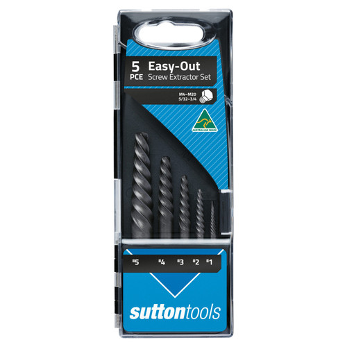 5 PCE SCREW EXTRACTOR SET