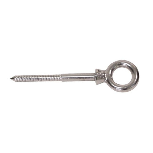 12MM S/S EYE BOLT HEAD LAG SCREW - LARGE HEAD