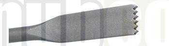 27X250MM SDS PLUS TYPE SHANK-TOOTHED CHISEL