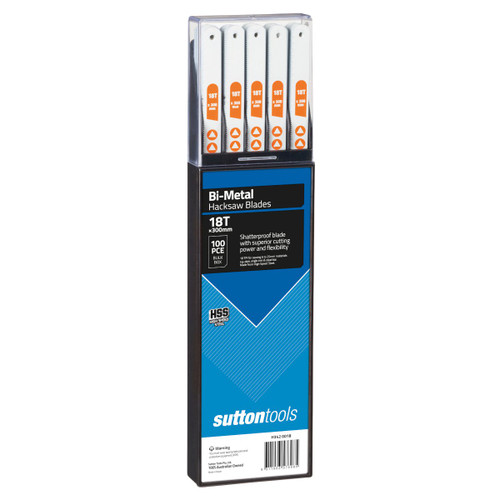 300MMX12.7MM 32T BI-METAL HACKSAW BLADE 100PK