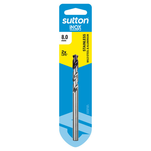 2MM INOX S/S JOBBER DRILL BIT NANO PVD COATED TIP