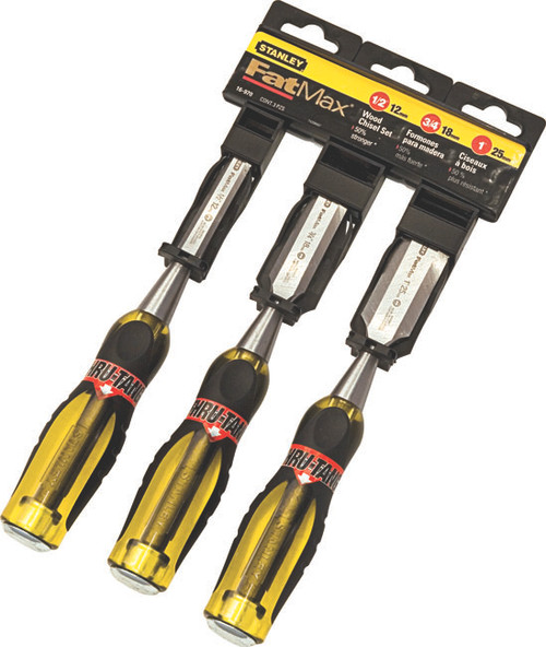 FATMAX BUTT CHISEL 3PCE SET