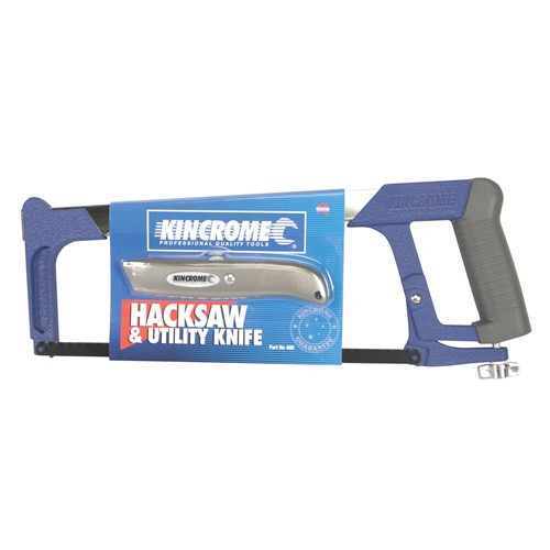 300MM (12\") H/D HACKSAW FRAME W/ BONUS KNIFE
