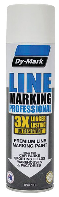 500G WHITE AEROSOL PROFESSIONAL LINE MARKING PAINT