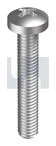 5/16X2 BSW PAN PHILLIPS METAL THREAD S/S 304