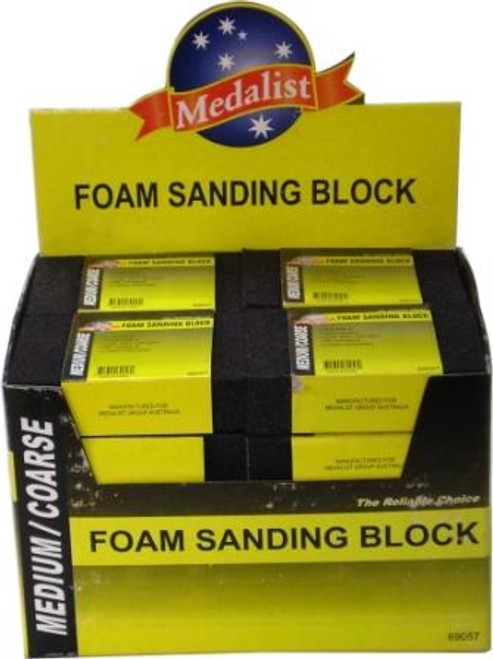 MED/COURSE FOAM SAND BLOCK