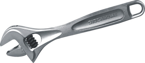 200MM (8\") CHROME ADJUSTABLE WRENCH