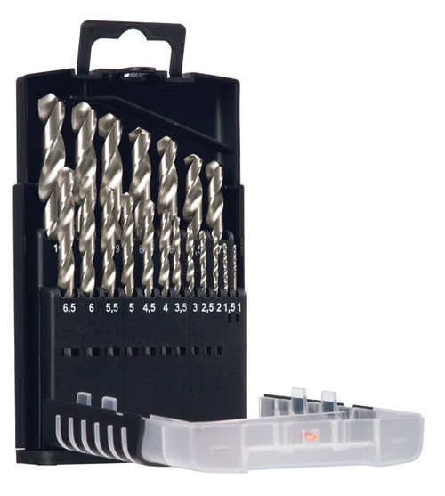 19PCE METRIC HSS FROST DRILL SET