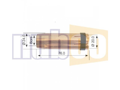 2PK CONICAL GAS NOZZLES TO SUIT PPW400 MIG GUN