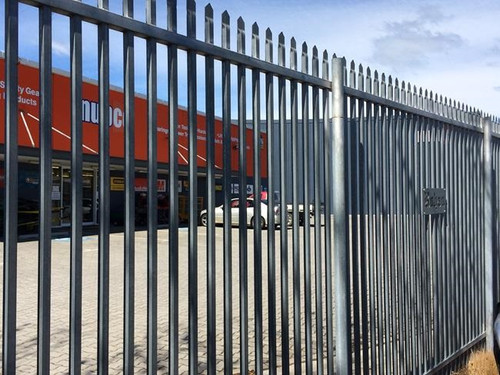 POINTED FENCE SPEAR 25X25X1.2MM GAL RHS X 2.10M