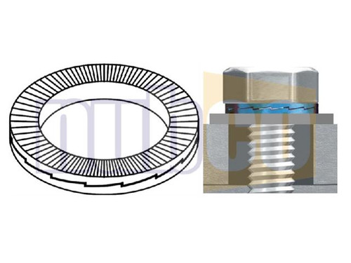 M24 (24MM) S/S 316 NORDLOCK WASHER