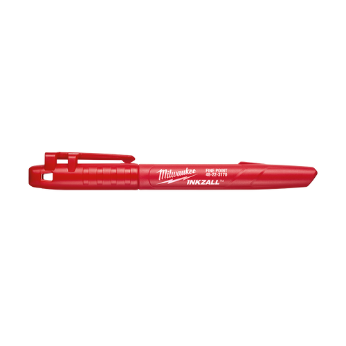 INKZALL FINE POINT RED JOB SITE MARKER PEN