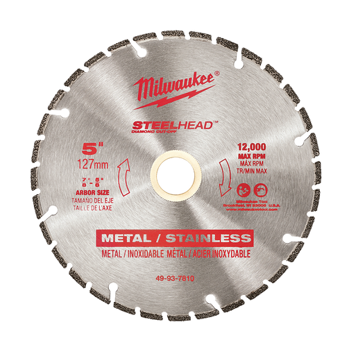 125MM (5\") STEELHEAD DIAMOND CUT-OFF BLADE
