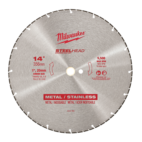 356MM (14\") STEELHEAD DIAMOND CUT-OFF BLADE