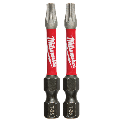 T25 X 50MM 2PK TORX SHOCKWAVE POWER BIT