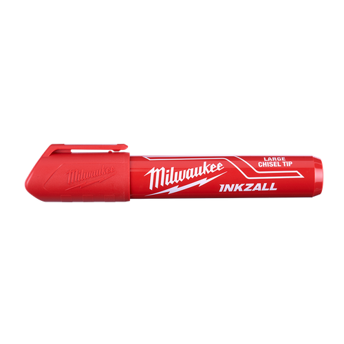 RED INKZALL LARGE CHISEL TIP MARKER