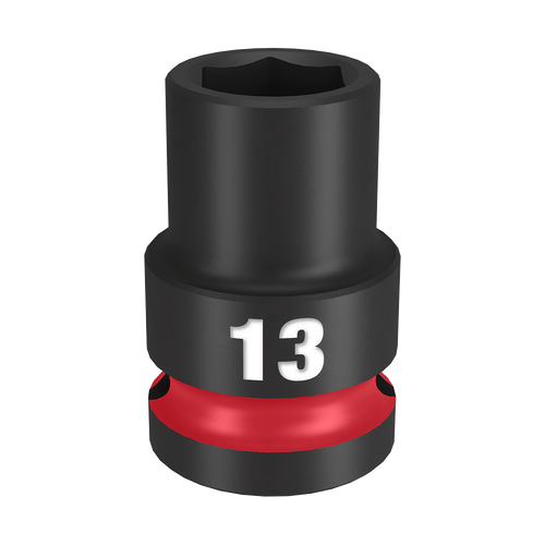 1/2\" DRIVE 13MM STD 6 POINT SHOCKWAVE IMPACT SOCKET