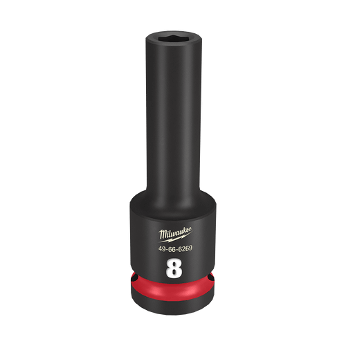 1/2\" DRIVE 8MM DEEP 6 POINT SHOCKWAVE IMPACT SOCKET