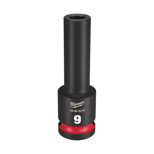 1/2\" DRIVE 9MM DEEP 6 POINT SHOCKWAVE IMPACT SOCKET
