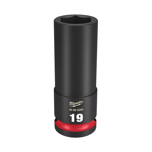 1/2\" DRIVE 19MM DEEP 6 POINT SHOCKWAVE IMPACT SOCKET