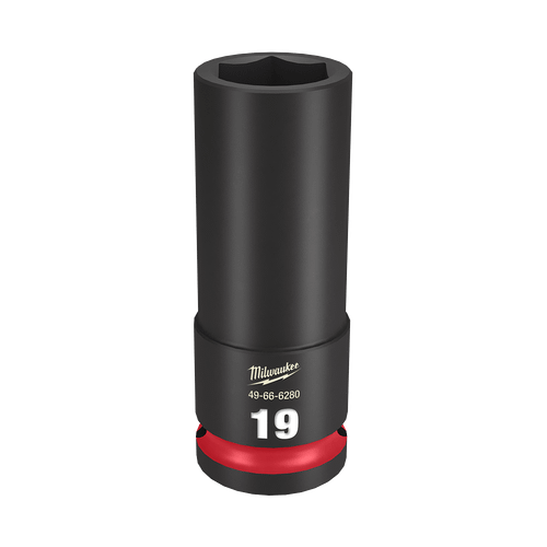 1/2\" DRIVE 19MM DEEP 6 POINT SHOCKWAVE IMPACT SOCKET