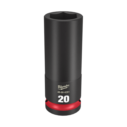1/2\" DRIVE 20MM DEEP 6 POINT SHOCKWAVE IMPACT SOCKET