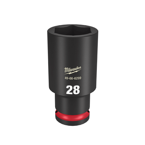 1/2\" DRIVE 28MM DEEP 6 POINT SHOCKWAVE IMPACT SOCKET