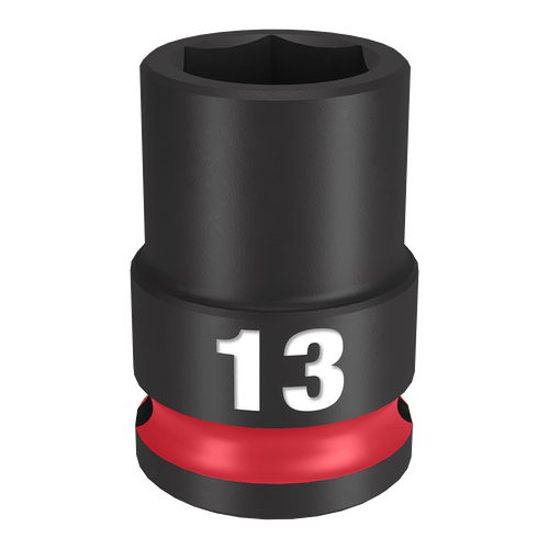 3/8\" DRIVE 13MM STD 6 POINT SHOCKWAVE IMPACT SOCKET