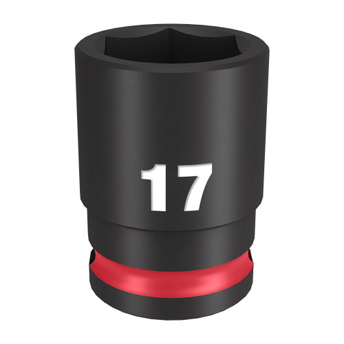 3/8\" DRIVE 17MM STD 6 POINT SHOCKWAVE IMPACT SOCKET