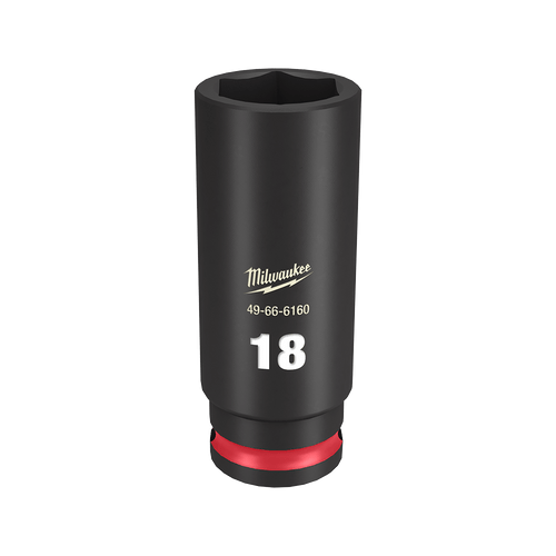 3/8\" DRIVE 18MM DEEP 6 POINT SHOCKWAVE IMPACT SOCKET