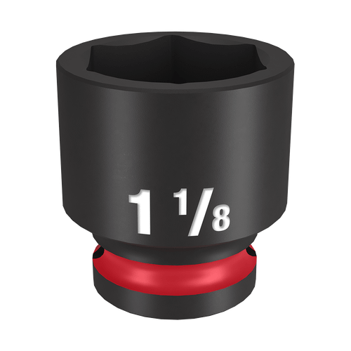1/2\" DRIVE 1-1/8\" STD 6 POINT SHOCKWAVE IMPACT SOCKET