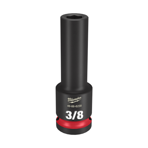 1/2\" DRIVE 3/8\" DEEP 6 POINT SHOCKWAVE IMPACT SOCKET