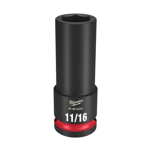 1/2\" DRIVE 11/16\" DEEP 6 POINT SHOCKWAVE IMPACT SOCKET