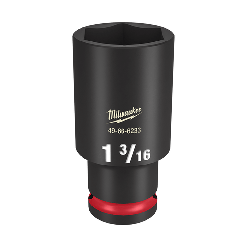 1/2\" DRIVE 1-3/16\" DEEP 6 POINT SHOCKWAVE IMPACT SOCKET