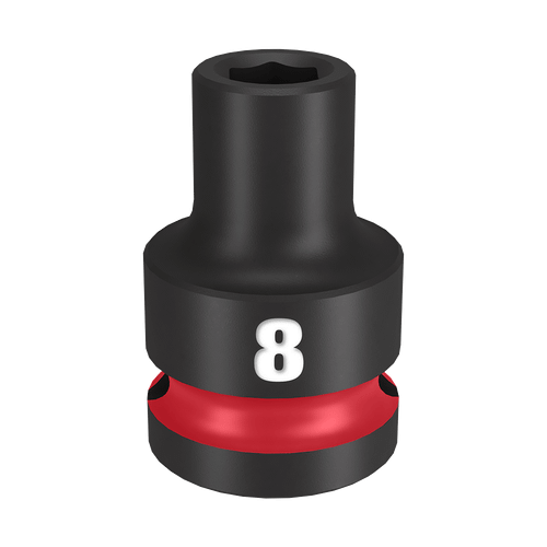 1/2\" DRIVE 8MM STD 6 POINT SHOCKWAVE IMPACT SOCKET