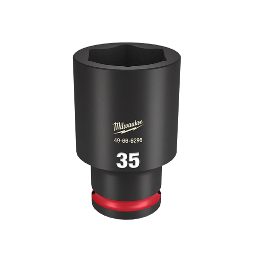 1/2\" DRIVE 35MM DEEP 6 POINT SHOCKWAVE IMPACT SOCKET
