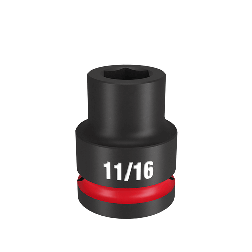 3/4\" DRIVE 11/16\" STD 6 POINT SHOCKWAVE IMPACT SOCKET