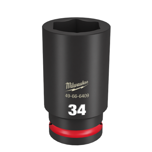3/4\" DRIVE 34MM DEEP 6 POINT SHOCKWAVE IMPACT SOCKET