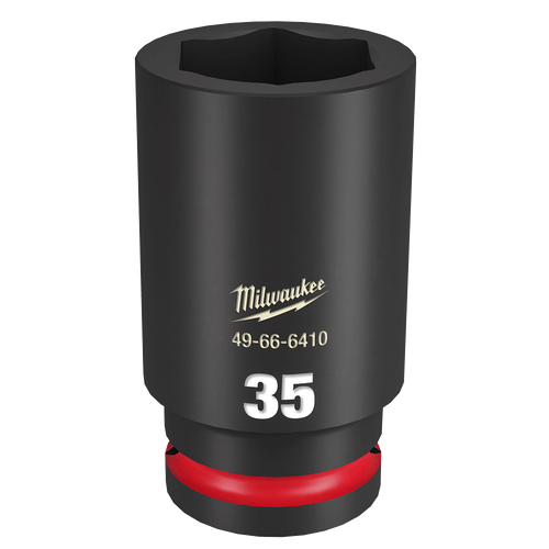 3/4\" DRIVE 35MM DEEP 6 POINT SHOCKWAVE IMPACT SOCKET