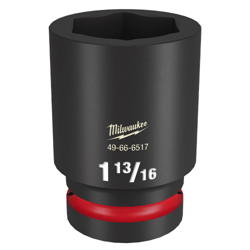 1\" DRIVE 1-13/16\" STD 6 POINT SHOCKWAVE IMPACT SOCKET