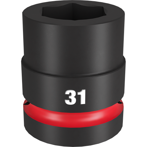 1\" DRIVE 31MM STD 6 POINT SHOCKWAVE IMPACT SOCKET