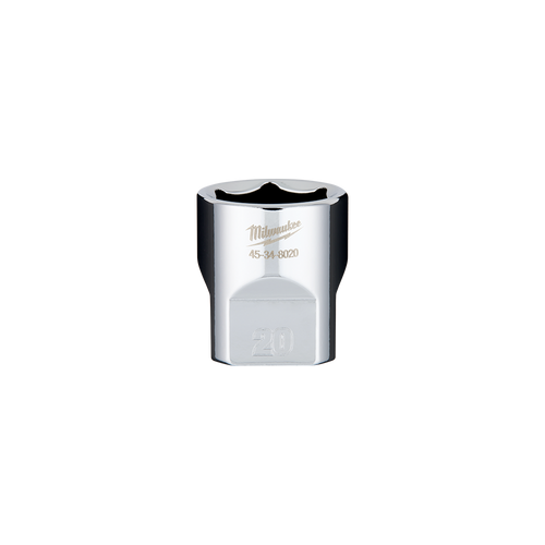 3/8 DRIVE SOCKET,METRIC STANDARD 20MM