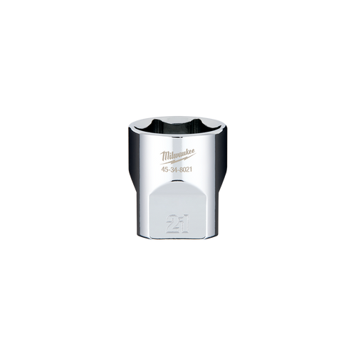 3/8 DRIVE SOCKET,METRIC STANDARD 21MM