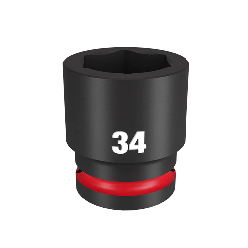 3/4\" DRIVE 34MM STD 6 POINT SHOCKWAVE IMPACT SOCKET