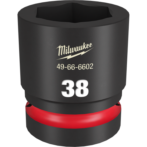 1\" DRIVE 38MM STD 6 POINT SHOCKWAVE IMPACT SOCKET