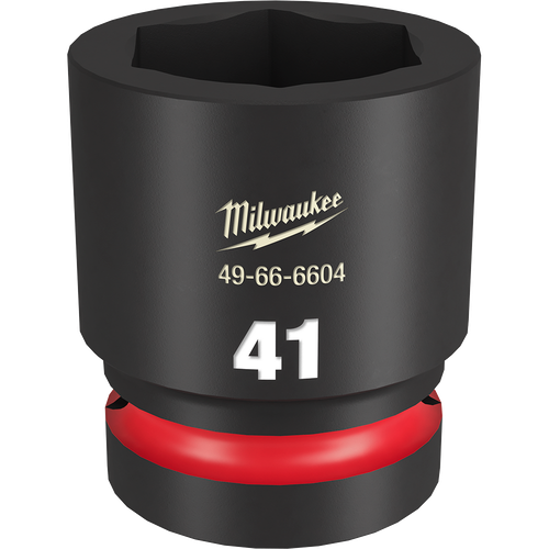 1\" DRIVE 41MM STD 6 POINT SHOCKWAVE IMPACT SOCKET