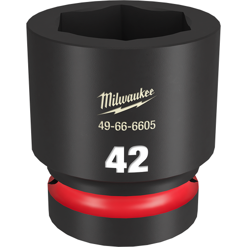 1\" DRIVE 42MM STD 6 POINT SHOCKWAVE IMPACT SOCKET