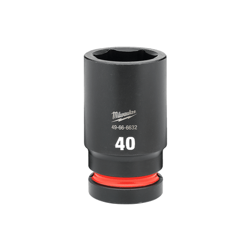 1\" DRIVE 40MM DEEP 6 POINT SHOCKWAVE IMPACT SOCKET - ANZ
